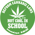 Not Cool in School sticker