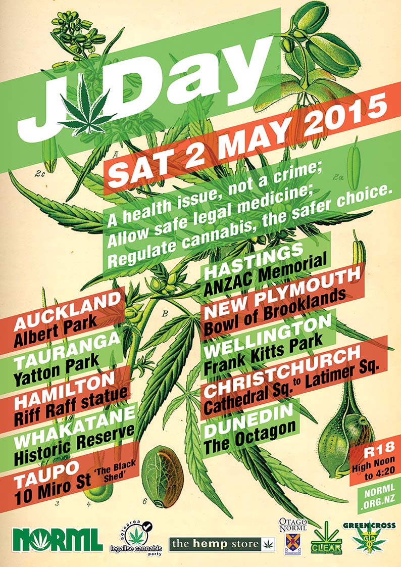 J Day is the first Saturday in May – NORML NZ