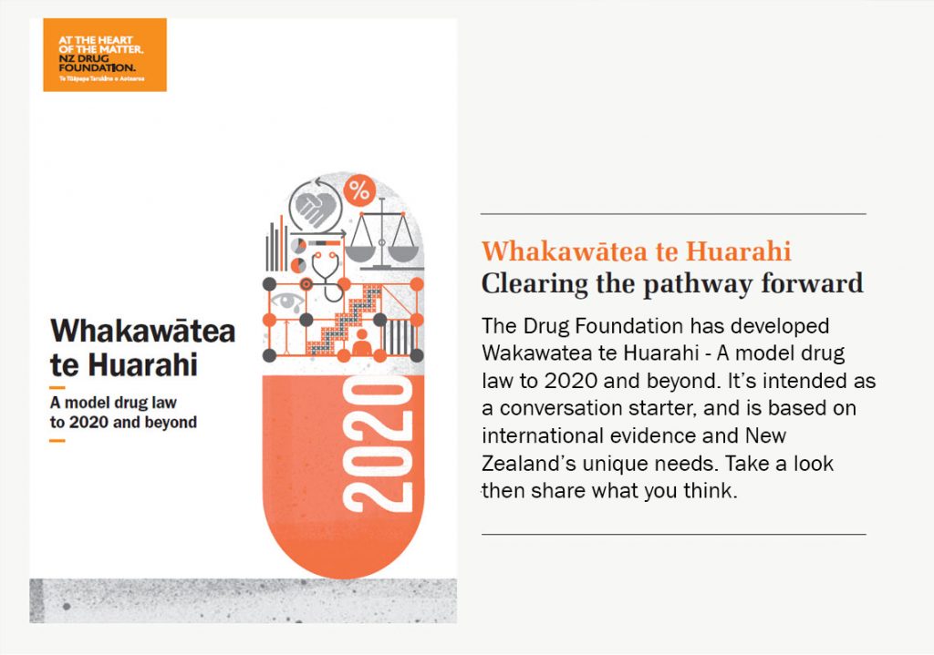 NZ Drug Foundation’s Model Drug Law to 2020 and Beyond